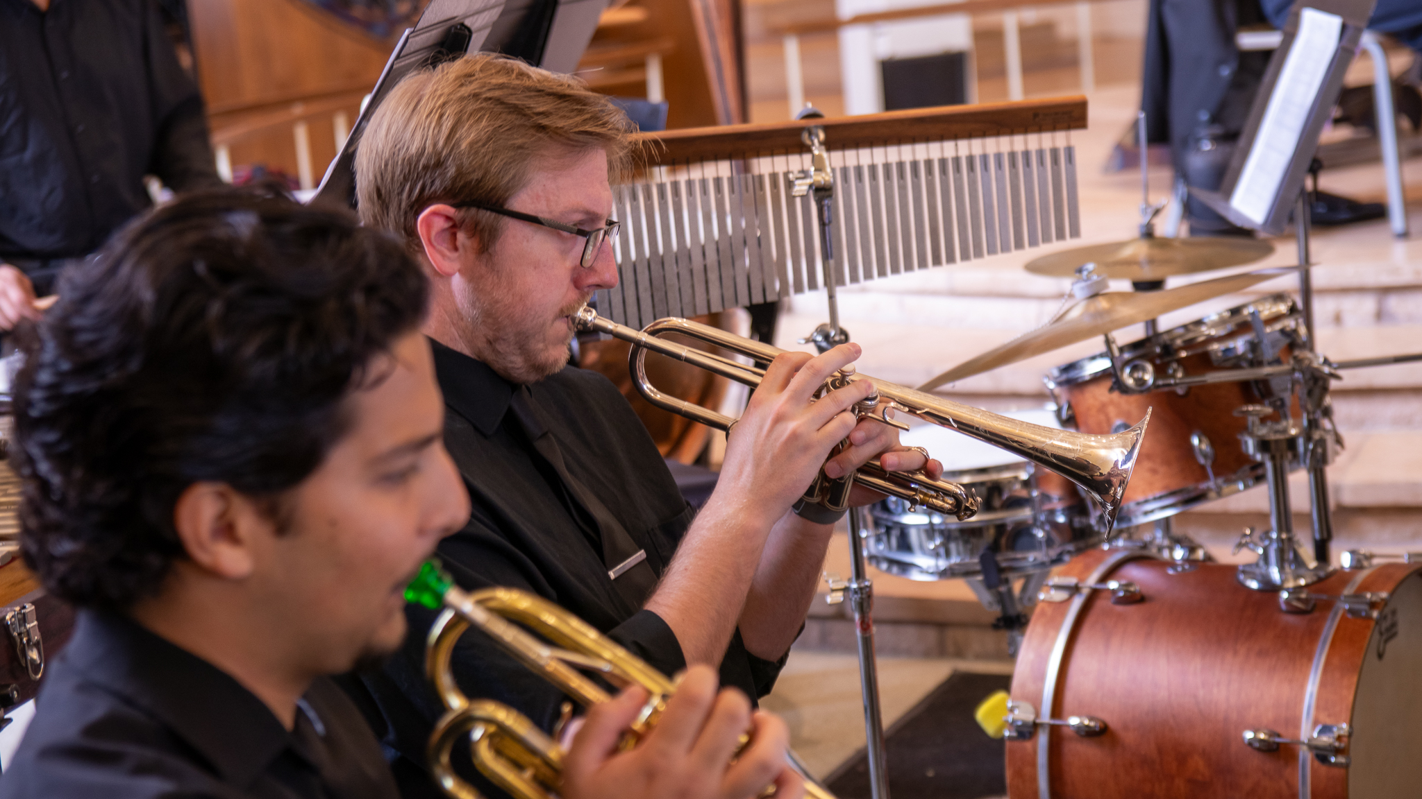 Salt River Brass performing at St. Barnabas